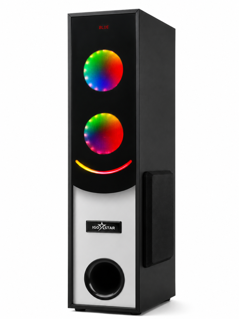 IGO STAR IG-2402 80 W Bluetooth Tower Speaker