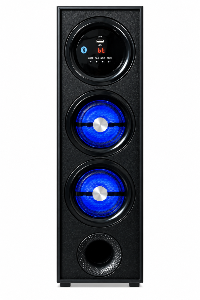 IGO STAR IG-2409 130 W Bluetooth Tower Speaker (Black, 3.1 Channel)